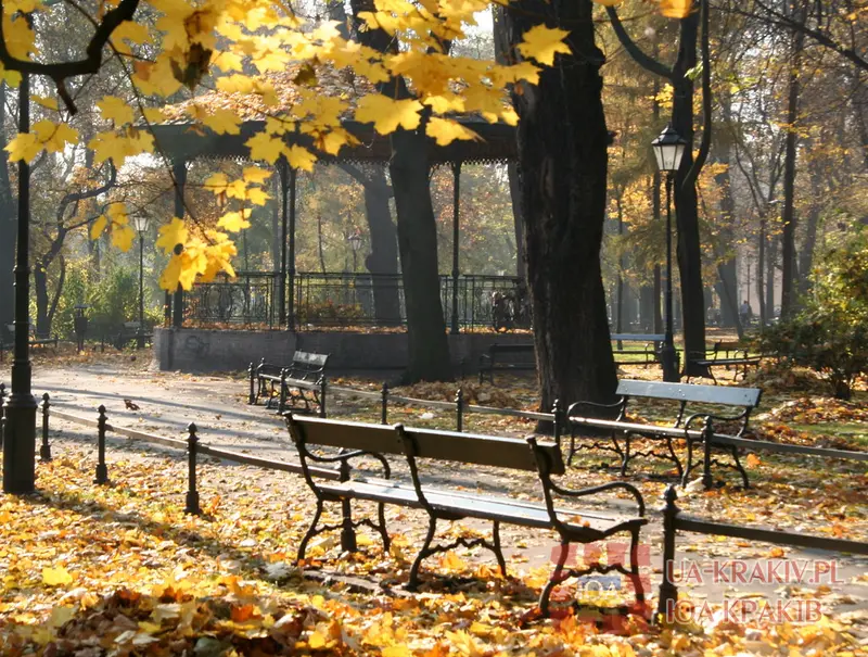 Планти Краківські  восени