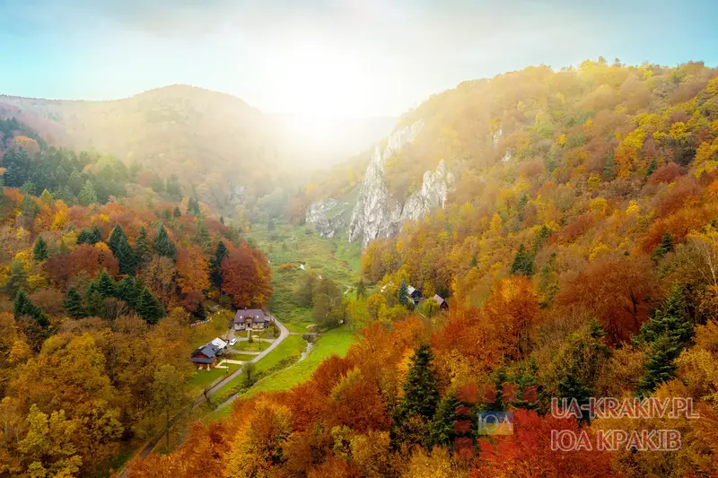 Ойцовський національний парк осінню - рай для фотолюбителів