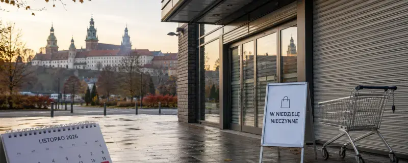 czy 22 listopada jest niedziela handlowa